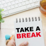 Take a break notecard